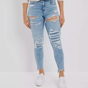 High Rise jegging crop